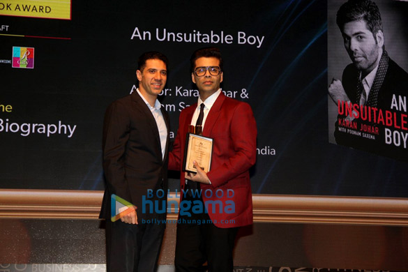 Karan Johar and Pooja Chopra grace the Crossword Book Awards Karan Johar and Pooja Chopra grace the Crossword Book Awards