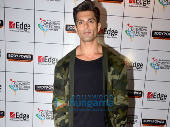 Karan Singh Grover snapped at 'The Body Power 2018' exhibition