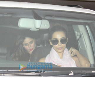 Kareena Kapoor Khan, Malaika Arora, and Amrita Arora snapped in Bandra