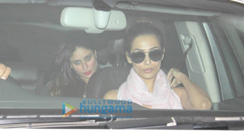 Kareena Kapoor Khan, Malaika Arora, and Amrita Arora snapped in Bandra