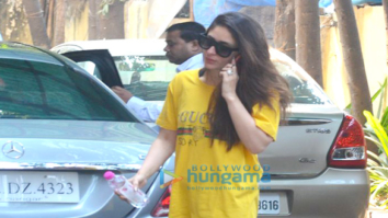 Kareena Kapoor Khan and Ananya Pandey spotted at a gym in Khar