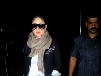 Kareena Kapoor Khan and Kartik Aaryan snapped at the airport