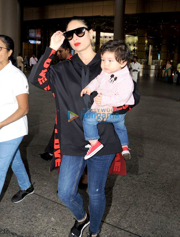 kareena kapoor khan and her son taimur ali khan snapped returning from london 3