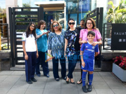 Karisma Kapoor with family spotted at Yauatcha, BKC
