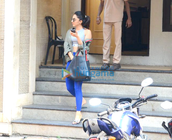 Kiara Advani snapped at Manish Malhotra’s showroom Kiara Advani snapped at Manish Malhotra’s showroom