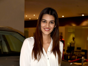 Kriti Sanon snapped at the Audi showroom to receive her new Audi Q7