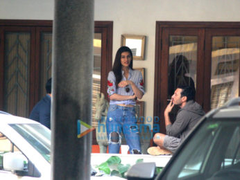 Kriti Sanon spotted at Maddock Flims' office in Khar