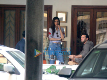 Kriti Sanon spotted at Maddock Flims' office in Khar