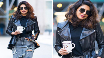 Leather jacket, red boots and severely distressed denims – This is how Priyanka Chopra rolls for Quantico 3!
