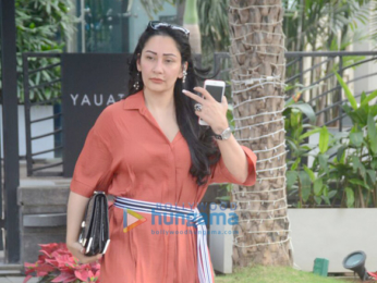 Maanayata Dutt snapped at BKC