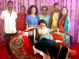 Mahesh Manjrekar, Siddharth Jadhav and others shoot for Marathi film ‘Yetay Na Lagnala’ at Film City