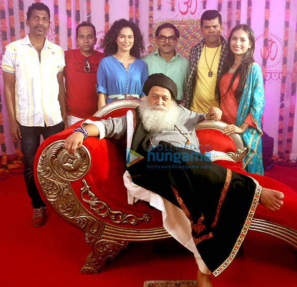 Mahesh Manjrekar, Siddharth Jadhav and others shoot for Marathi film ‘Yetay Na Lagnala’ at Film City