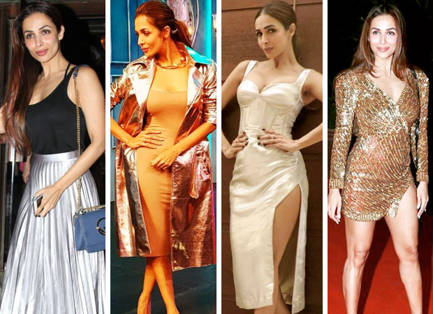 Malaika Arora has a thing or two for metallic, bling and all things shimmery! feature