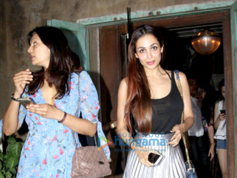 Malaika Arora snapped at Pali Bhavan
