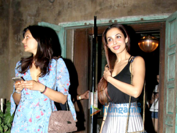 Malaika Arora snapped at Pali Bhavan