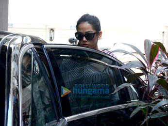 Mira Rajput snapped at a salon