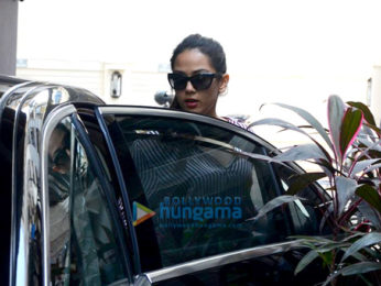 Mira Rajput snapped at a salon