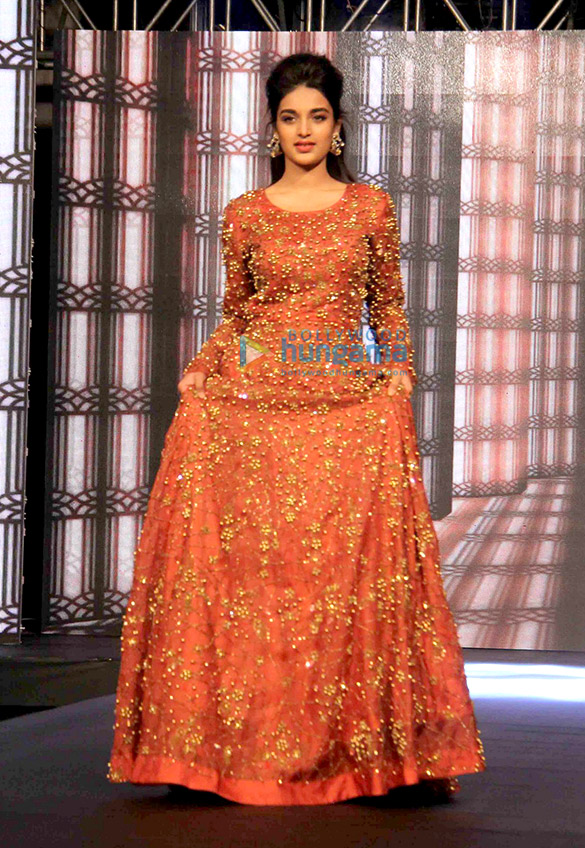 nidhhi agerwal walks at the wedding junction show 2