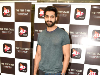 Nimrat Kaur snapped at a special screening of her web series The Test Case