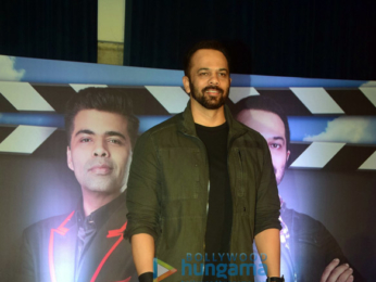 Press conference of India's Next Superstars with judges Karan Johar and Rohit Shetty