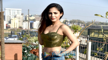 Priya Banerjee snapped at a photoshoot