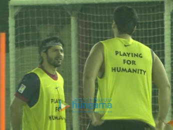 Ranbir Kapoor, Varun Dhawan, Arjun Kapoor snapped at a soccer match
