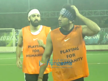 Ranbir Kapoor, Varun Dhawan, Arjun Kapoor snapped at a soccer match