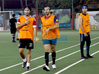 Ranbir Kapoor, Varun Dhawan, Arjun Kapoor snapped at a soccer match