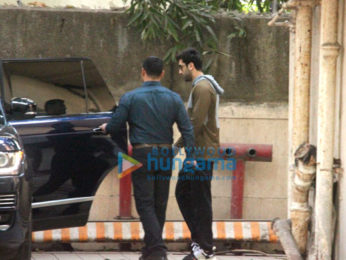 Ranbir Kapoor snapped outside his gym