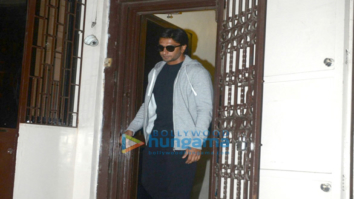 Ranveer Singh snapped at a recording studio in Bandra