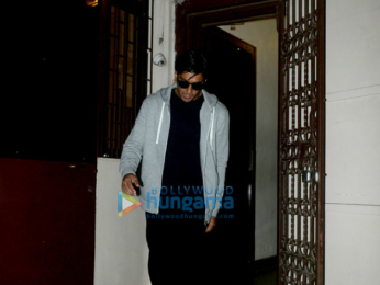 Ranveer Singh snapped at a recording studio in Bandra