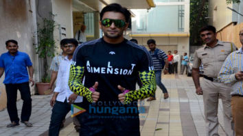 Ranveer Singh spotted after dance rehearsals in Bandra