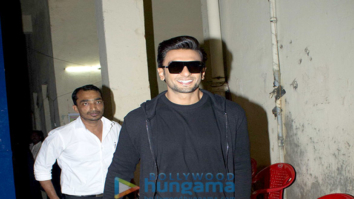Ranveer Singh spotted at Filmistan Studio