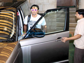 Ranveer Singh spotted at Zoya Akhtar's house