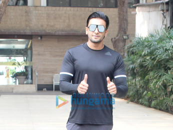 Ranveer Singh spotted at the gym