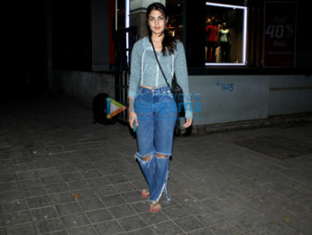 Rhea Chakraborty spotted at Ramesh Torani's office in Khar