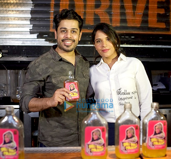 richa chadda unveils a new cocktail at true tramm trunk in juhu 3