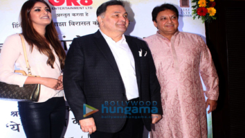 Rishi Kapoor snapped attending a book launch