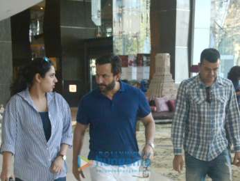 Saif Ali Khan snapped during a photo shoot