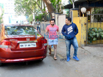 Saif Ali Khan spotted in Bandra