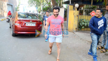 Saif Ali Khan spotted in Bandra