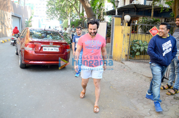 Saif Ali Khan spotted in Bandra Saif Ali Khan spotted in Bandra