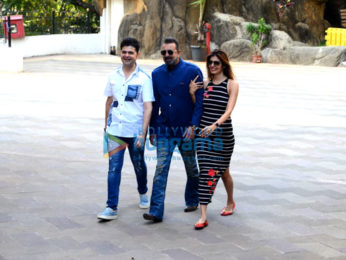 Sanjay Dutt snapped at a photoshoot with Dabboo Ratnani