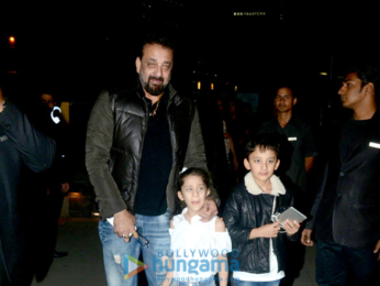 Sanjay Dutt spotted at BKC