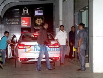 Sanjay Dutt spotted with his new car