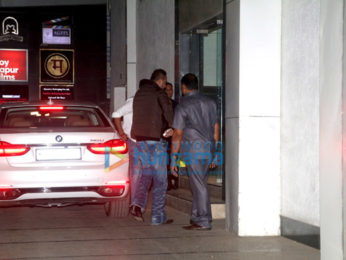 Sanjay Dutt spotted with his new car