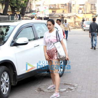 Sara Ali Khan snapped in Mumbai