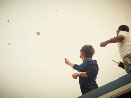 Shah Rukh Khan celebrated Makar Sankranti by flying a kite on the sets of Zero