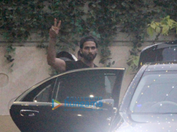 Shahid Kapoor spotted outside the gym