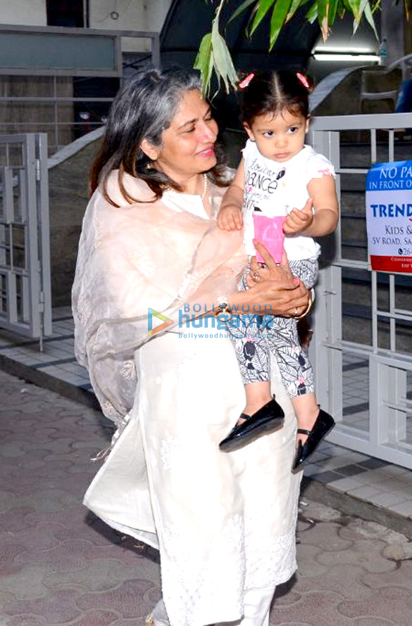 shahid kapoors daughter misha snapped with her grandmother going to school 3